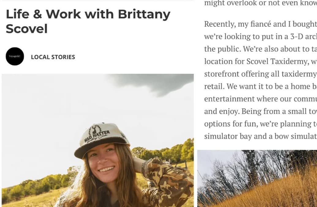 Magazine feature