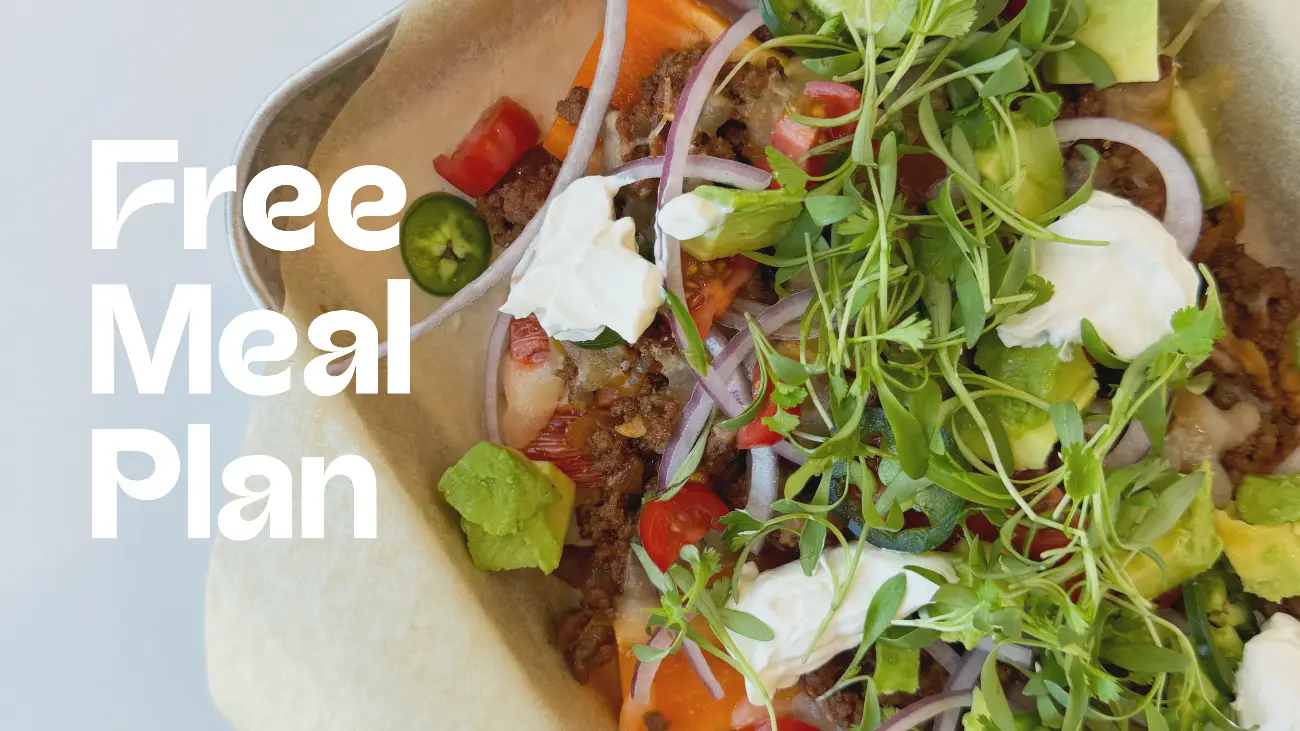 Free 7 Day Meal Plan