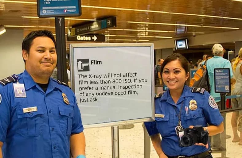 How to Fly With Film!