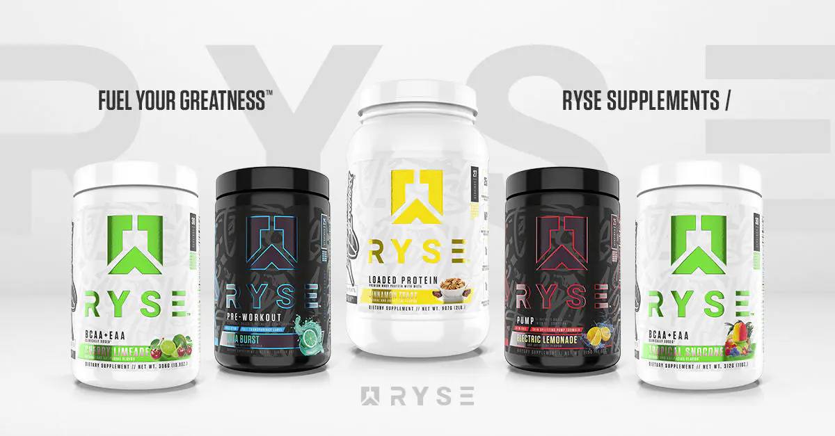 Best Supps Ever! RYSE: 15% off Code “CASEY”
