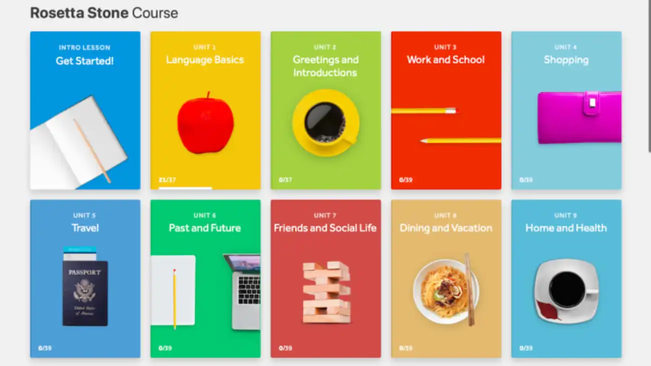 Try learning a language on Rosetta Stone! 