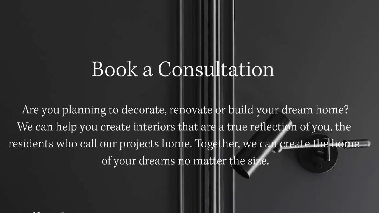Book a Design Consultation 