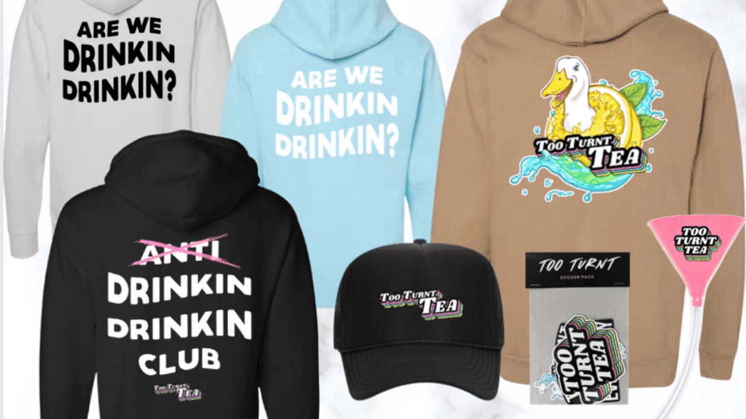FREE Too Turnt Merch