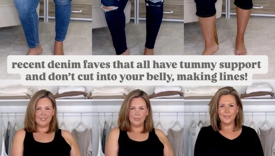 BELLY FRIENDLY DENIM FAVES