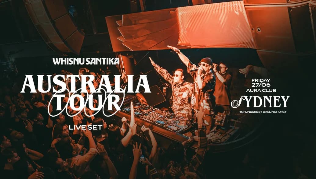 WHISNU SANTIKA LIVE SET FROM SYDNEY AUSTRALIA