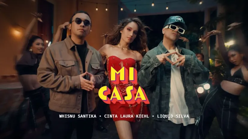 Whisnu Santika, Cinta Laura Kiehl, Liquid Silva - Mi Casa (Official Music Video)