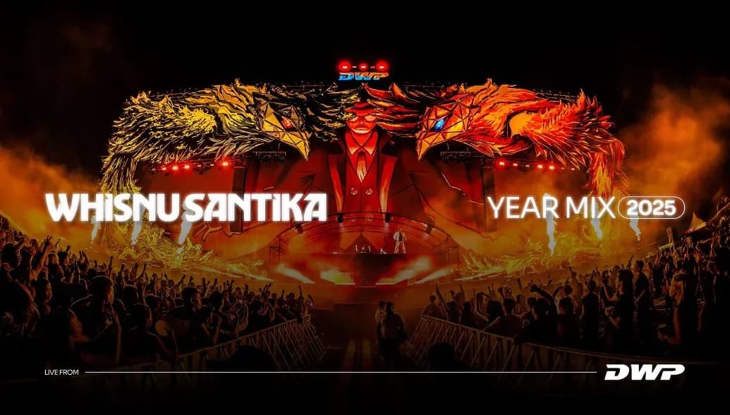 WHISNU SANTIKA YEAR MIX 2025 LIVE AT DWP25 BALI