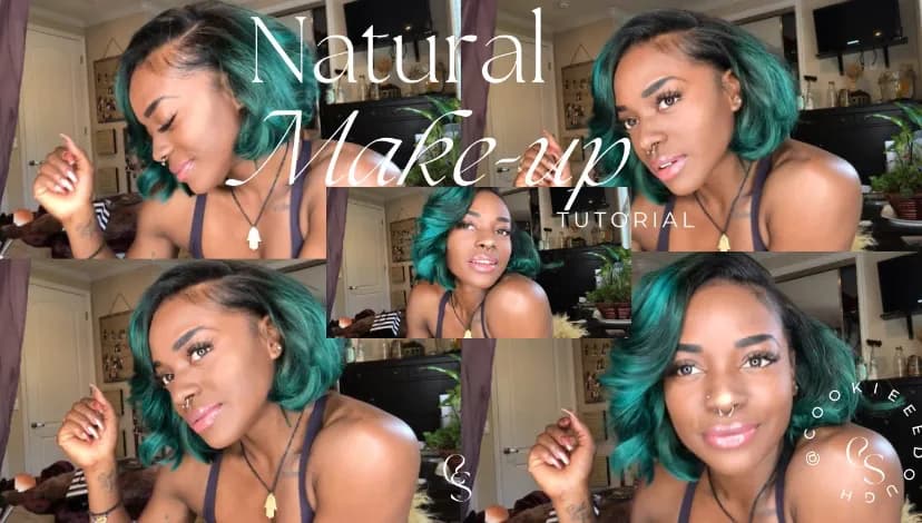 Natural Glam Make-up tutorial 😍✨