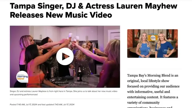 ABC Action News "Morning Blend" Interview