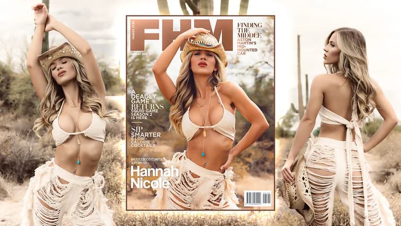 FHM France Cover and Article