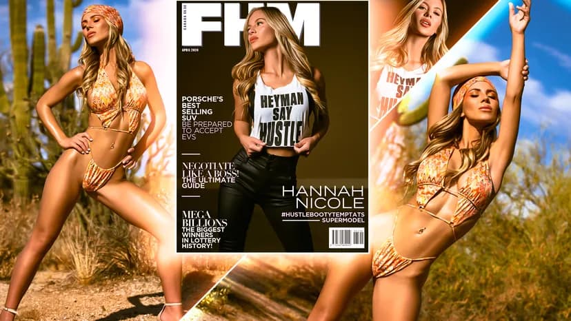 FHM Canada Cover and Article