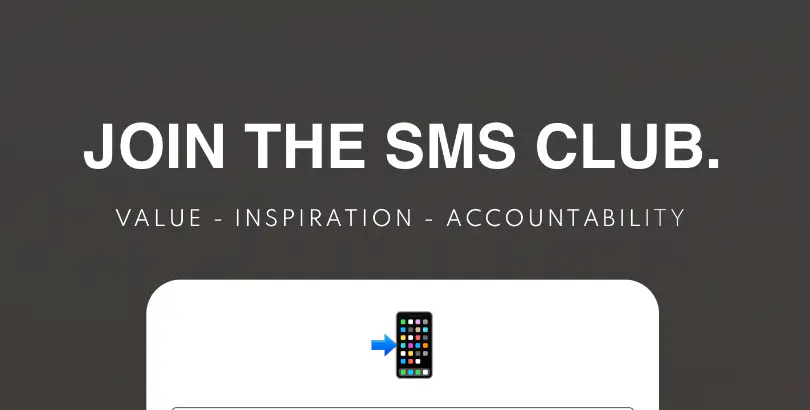 Join the SMS CLUB.