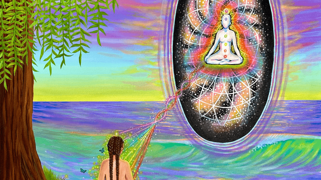 “Connected” Fine Art Print 🎨🧚🏽‍♂️🌈