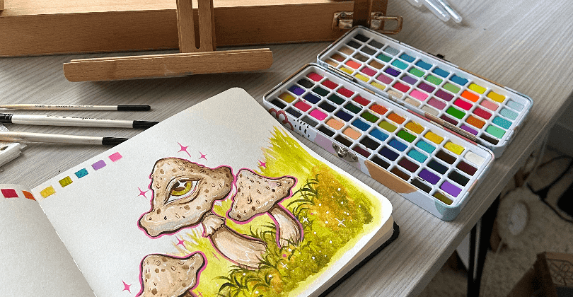 Grabie Watercolor Palette🎨🧚🏽‍♂️