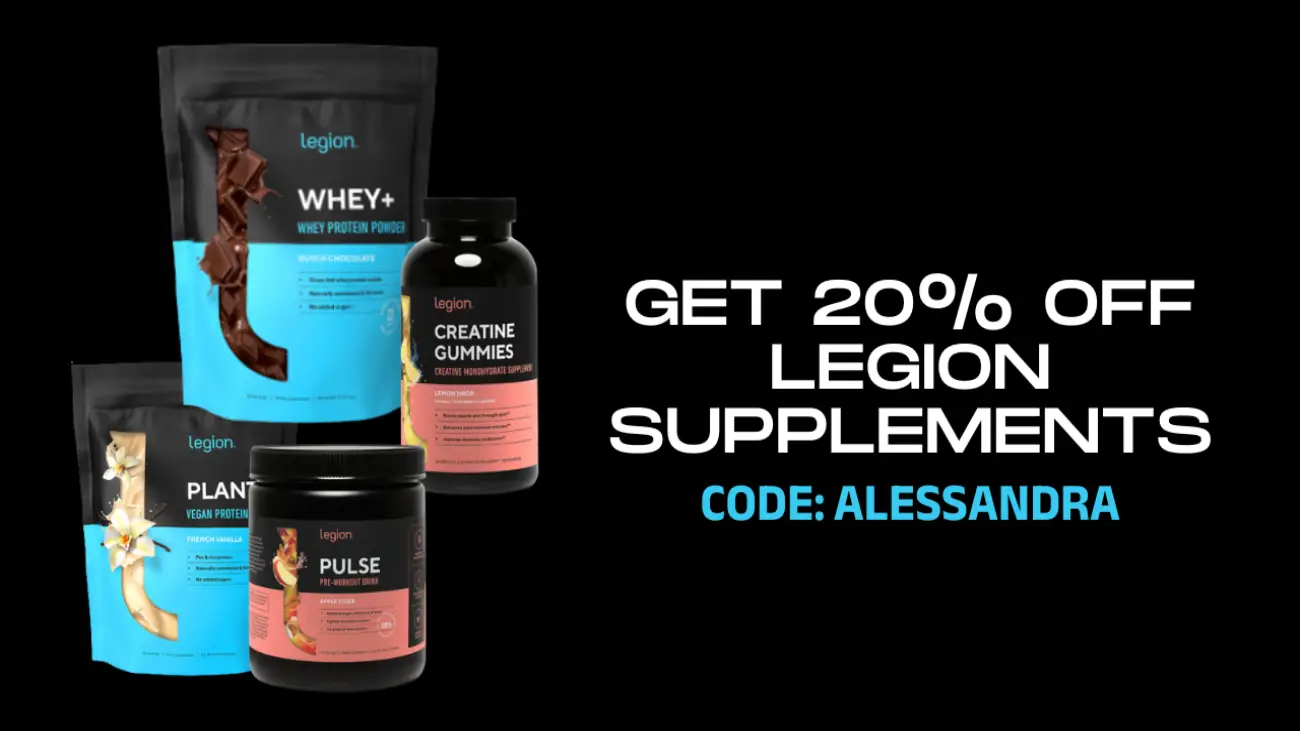 Supplements I use: CODE: ALESSANDRA