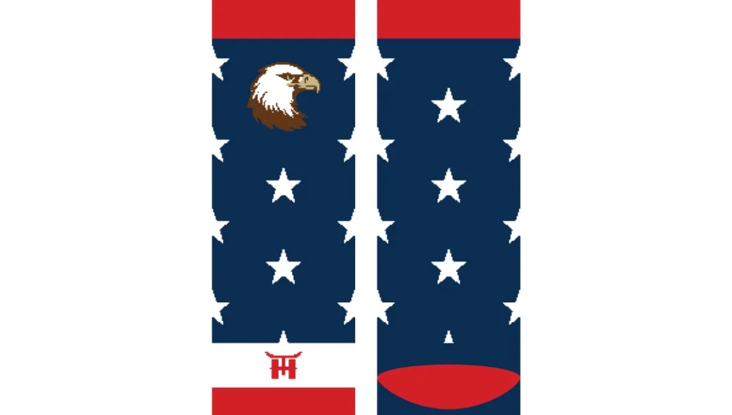 Patriotic Tratter House Socks