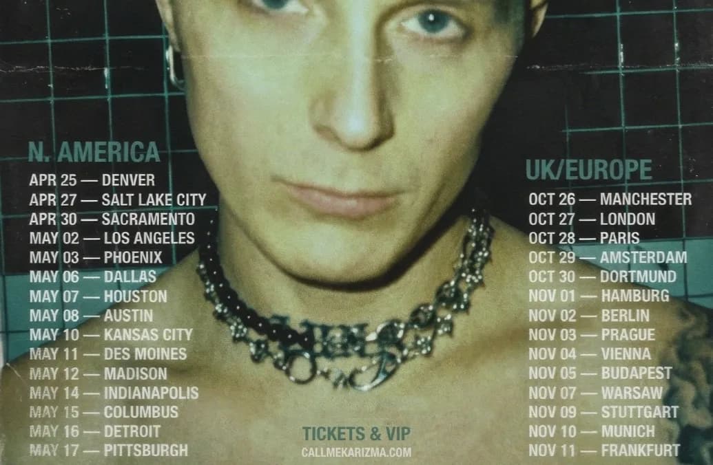 WORLD TOUR DATES 2026