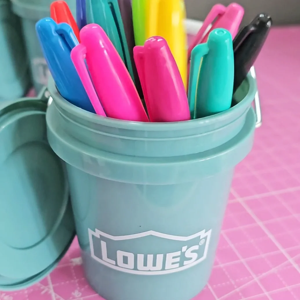 Shop Mini Teal Buckets