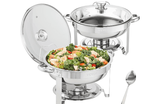 2-Pc Chafing Pan Set (Round)