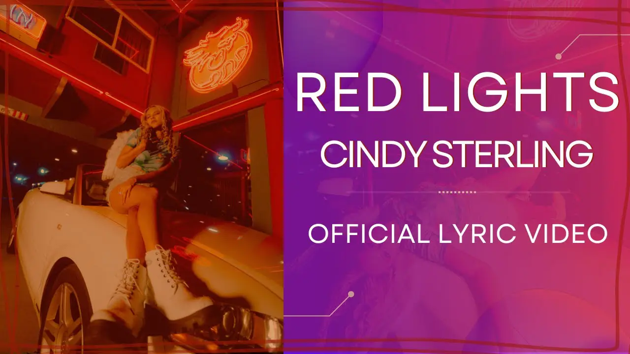 Cindy Sterling - Red Lights (Lyric Video)