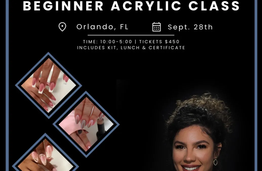SEPT | Beginner Acrylic Class | Orlando
