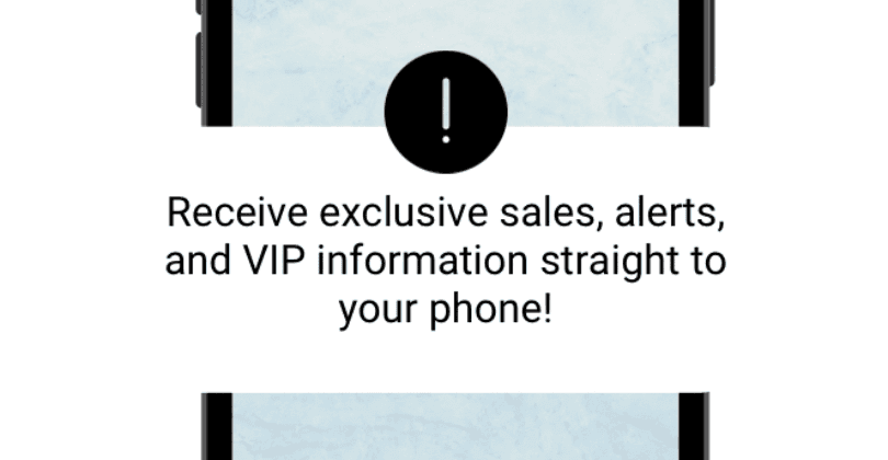 JOIN OUR TEXT CLUB! 15% OFF FIRST ORDER