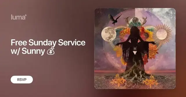 Free Sunday Service w/ Sunny 💰