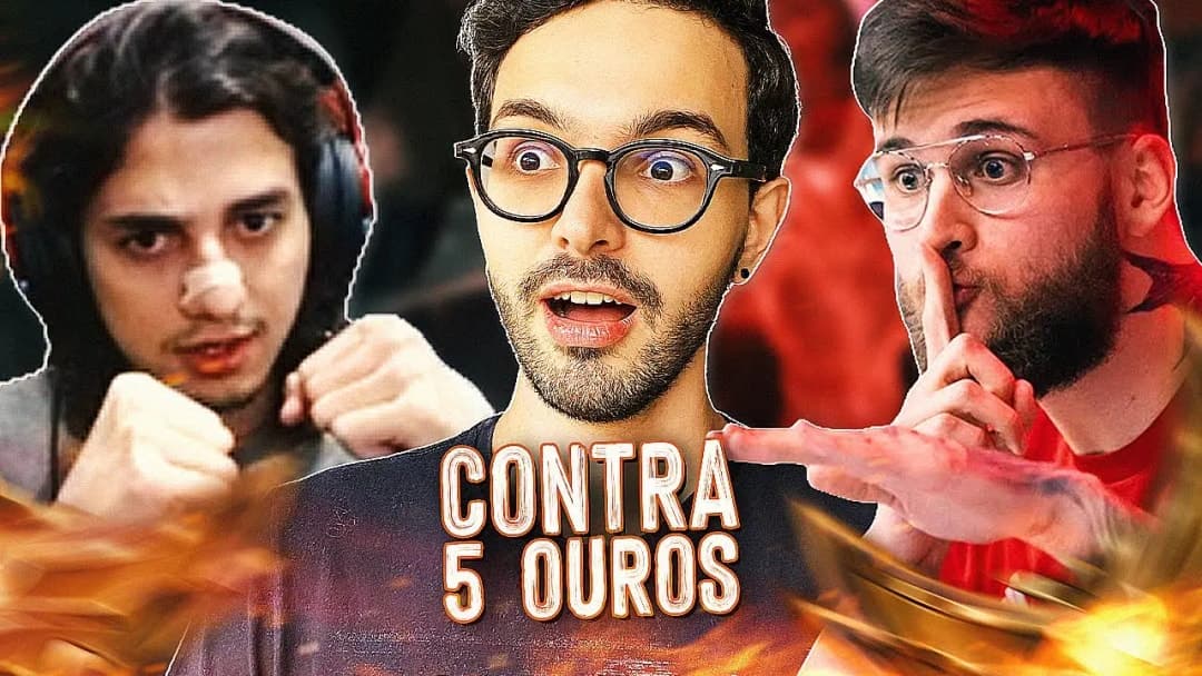MYLENNZY + RANGER VS 5 OUROS!