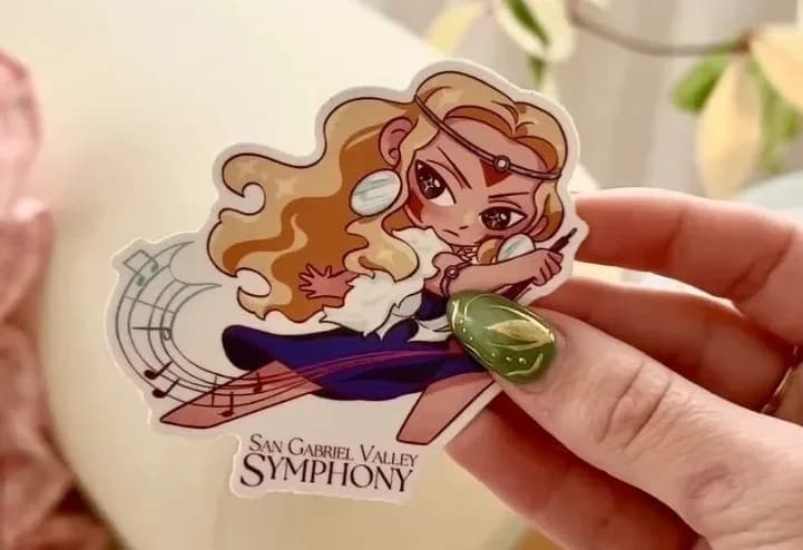 Kirstenoboe Sticker (code OBOE for 10% off)! ⋆˙⟡♡
