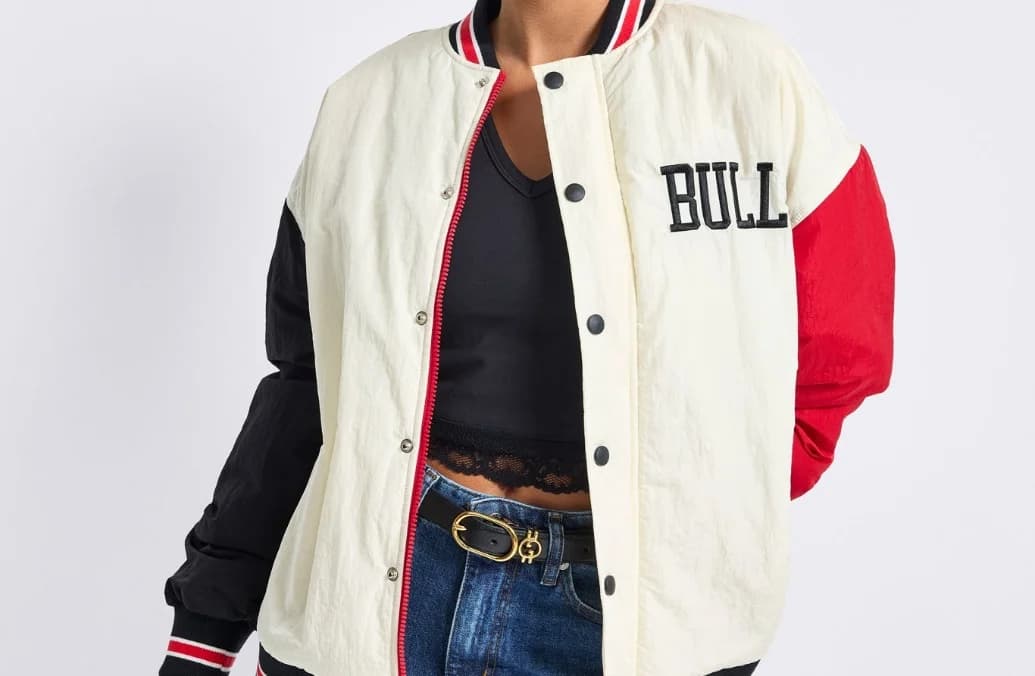 Unisex Chicago Bulls Bomber Jacket