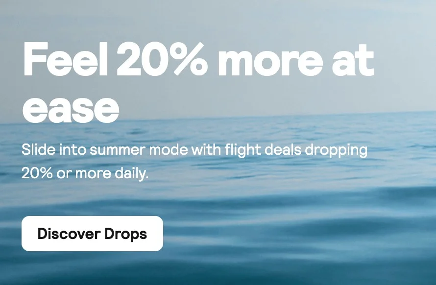 SkyScanner Flight Drops | 20% off flights