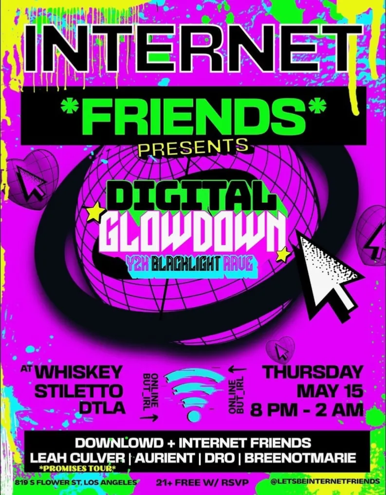 RSVP for Internet Friends 5/15 [^_^]