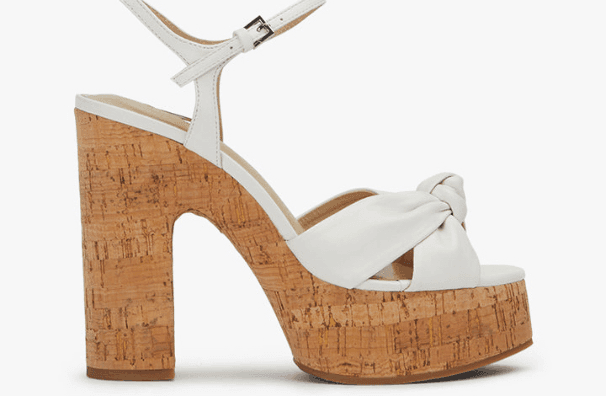 Pia White Nappa Heels | Heels | Tony Bianco