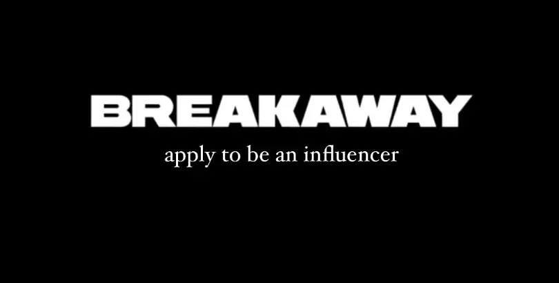 Influencer sign up