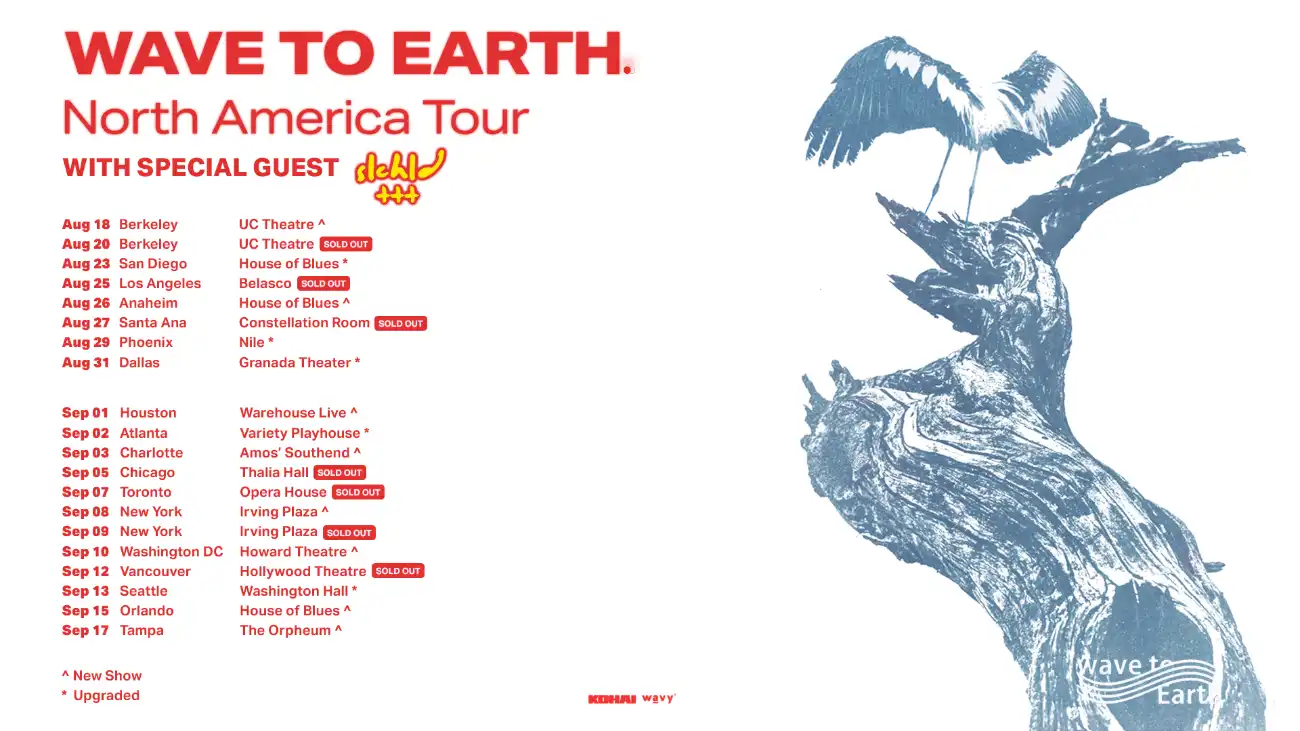 wave to earth (Aug 20 — Sept 13)