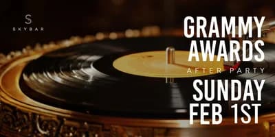 Grammy  Awards Afterparty @ Skybar