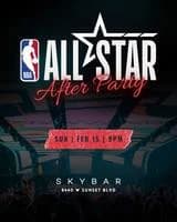 Official NBA All Star Weekend Parties @ Skybar (Fri, Sat & Sun)