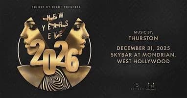 NYE 2026 at Skybar at Mondrian [4-Hour Premium Open Bar]