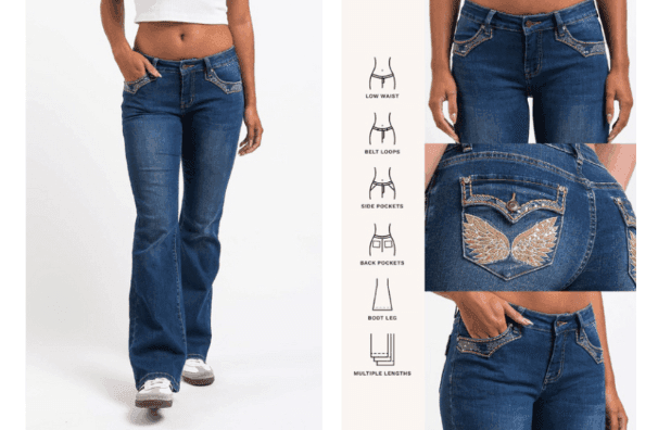 Taylor 01Low Bootcut Jeans