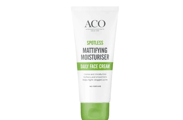 ACO Spotless Mattifying Moisturiser Daily Face Cream
