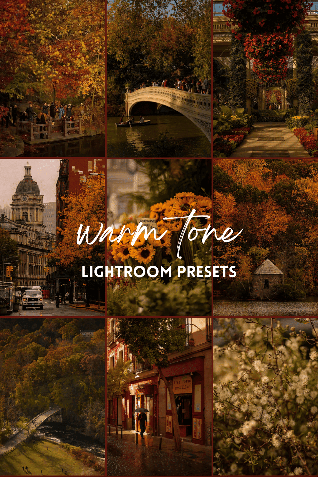 Warm Tone Lightroom Presets