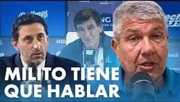 MILITO TIENE QUE HABLAR