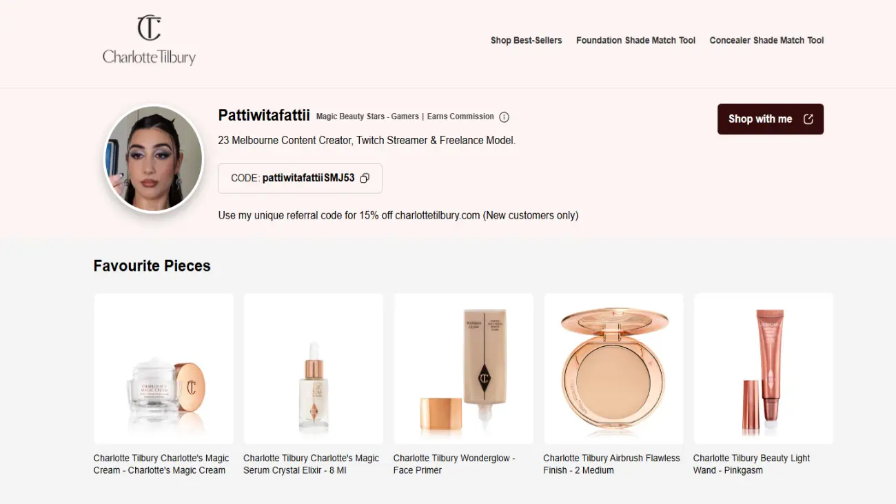 Charlotte Tilbury Makeup Stars: Pattiwitafatti
