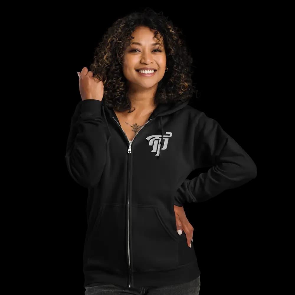 Signature Zip Up Hoodie