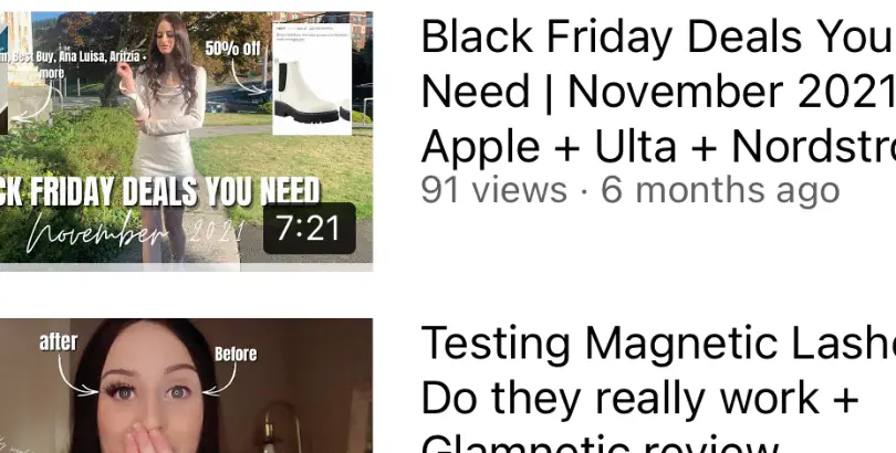 Watch my YouTube here