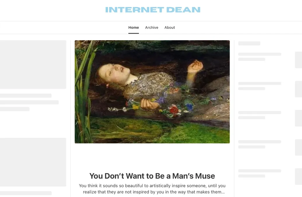Internet Dean | Substack