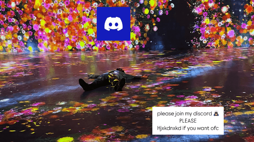 Join my discord server friend!