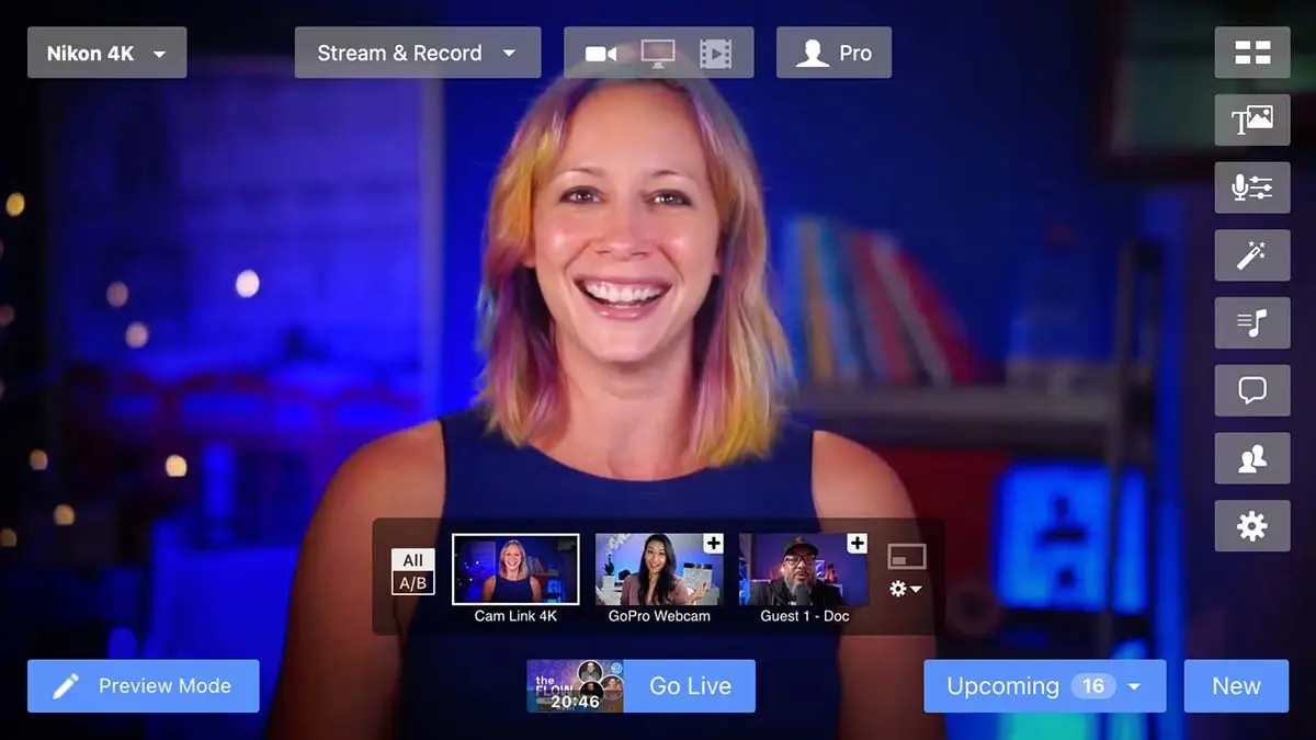 Ecamm Live - Love using for whiteboarding. live streaming & more!