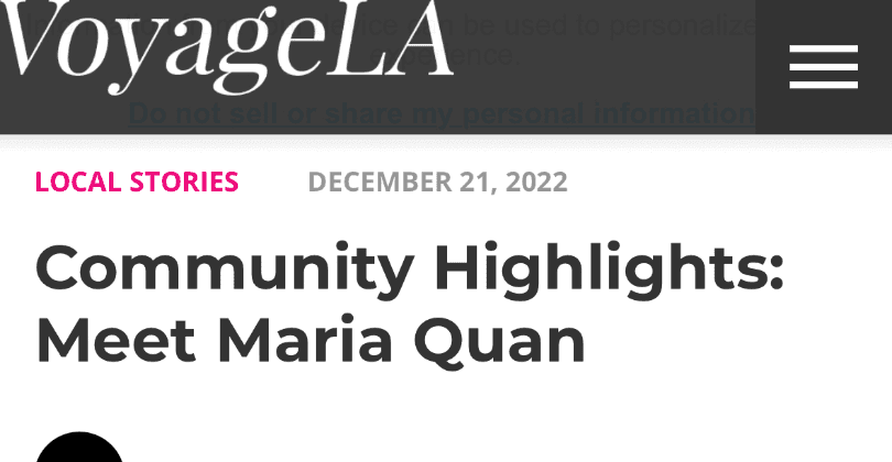 VoyageLA Magazine Interview