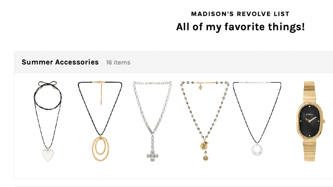 Revolve Favorites